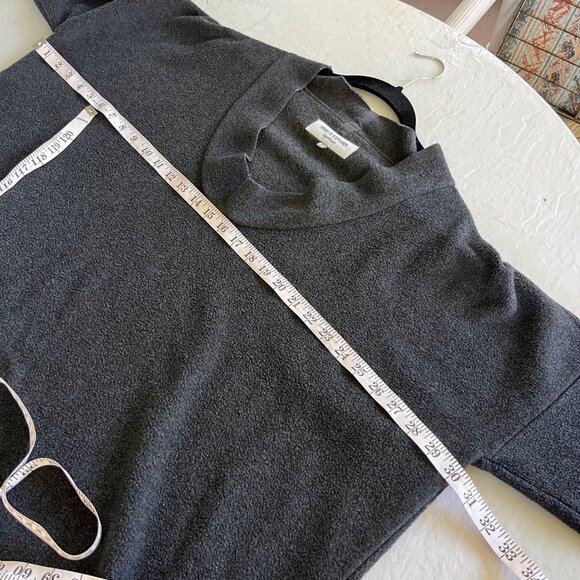 Henriette Steffensen Copenhagen Grey Soft Fleece Jumper Sweater Size M - Picture 6 of 8